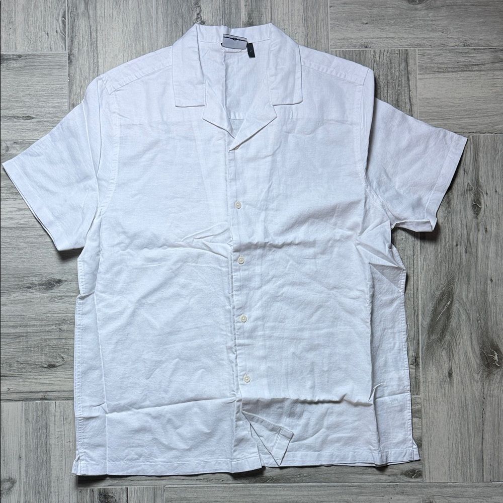 ASOS White Casual Button Down Shirt